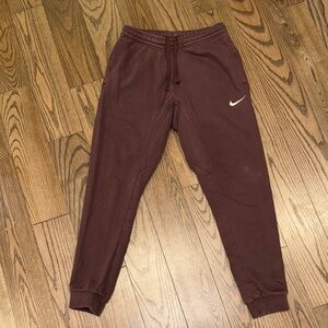 Nike Kids Burgundy Joggers